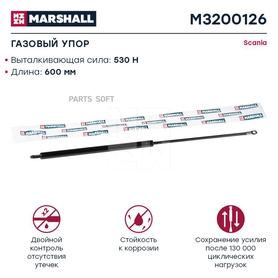 

Газовый упор SCANIA он 322929 M3200126