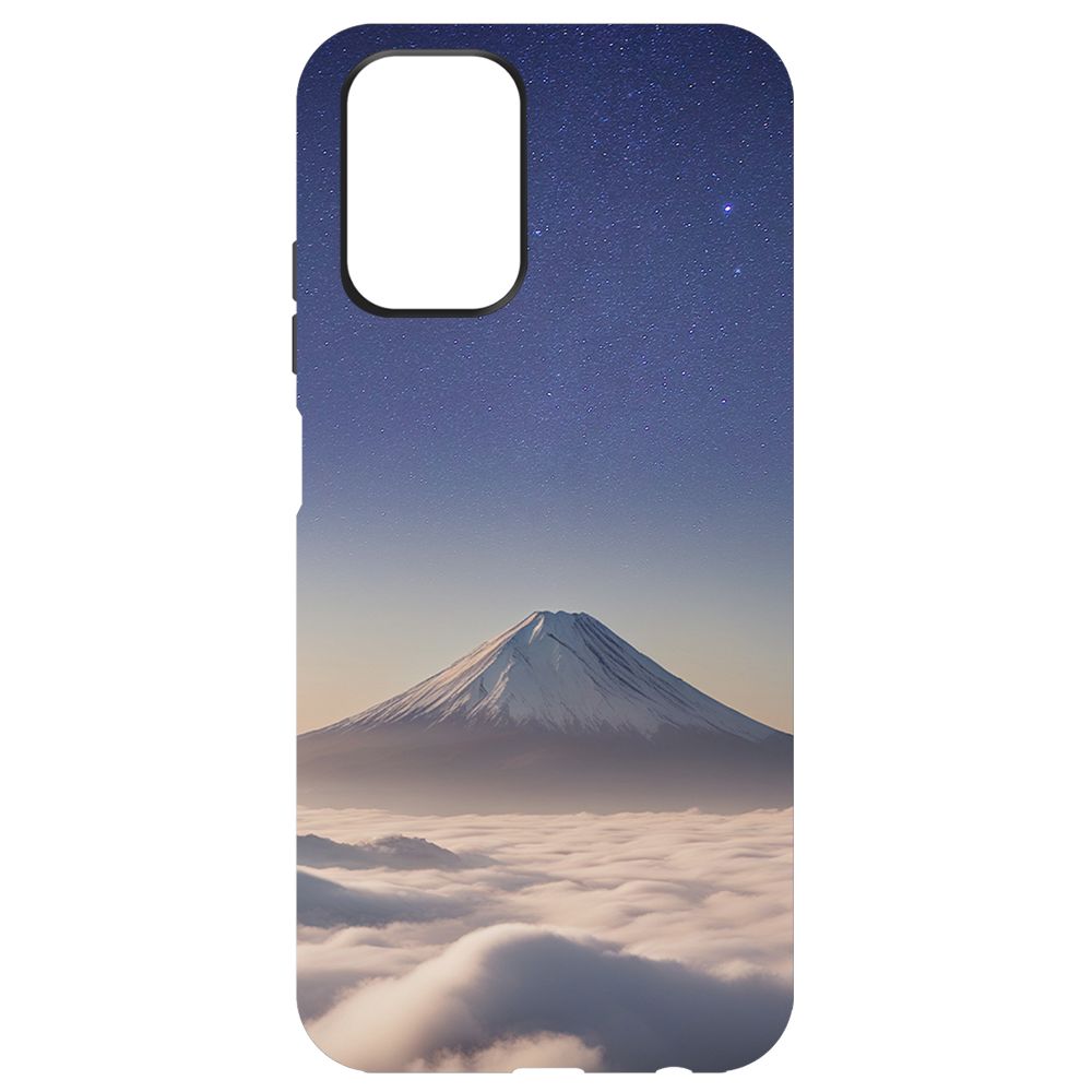 

Чехол-накладка Krutoff Soft Case Япония, Фудзияма для Xiaomi Redmi 10 черный