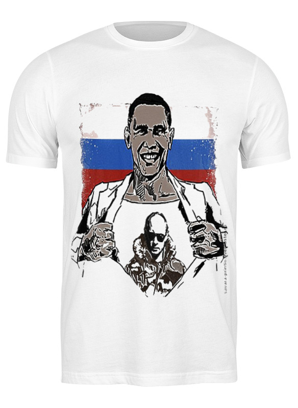

Футболка унисекс Printio Russia белая 3XL, Белый, Russia