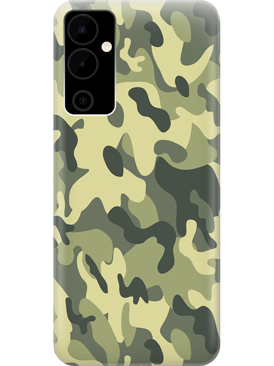 

Силиконовый чехол на Tecno Pova Neo 2 "Хаки", Зеленый;серый;черный, 20001476
