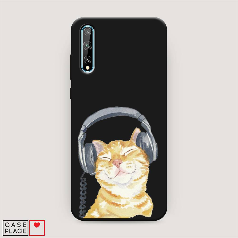 

Чехол Awog "Кот меломан" для Huawei Y8p
