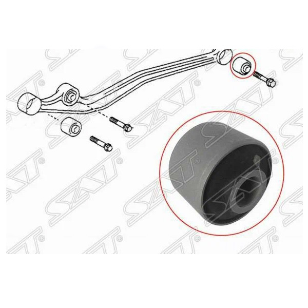 

Сайлентблок Крепления Rr (задний) Лыжи Toyota Land Cruiser 90- Lj72 Sat арт. ST-48061-600