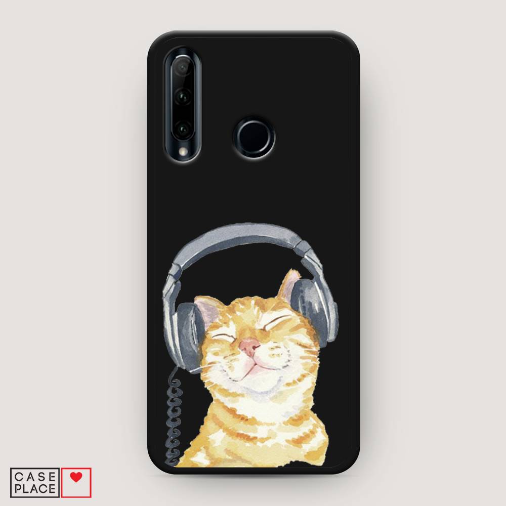 

Чехол Awog "Кот меломан" для Huawei P Smart Plus 2019
