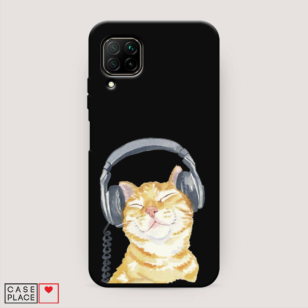 

Чехол Awog "Кот меломан" для Huawei Nova 6 SE