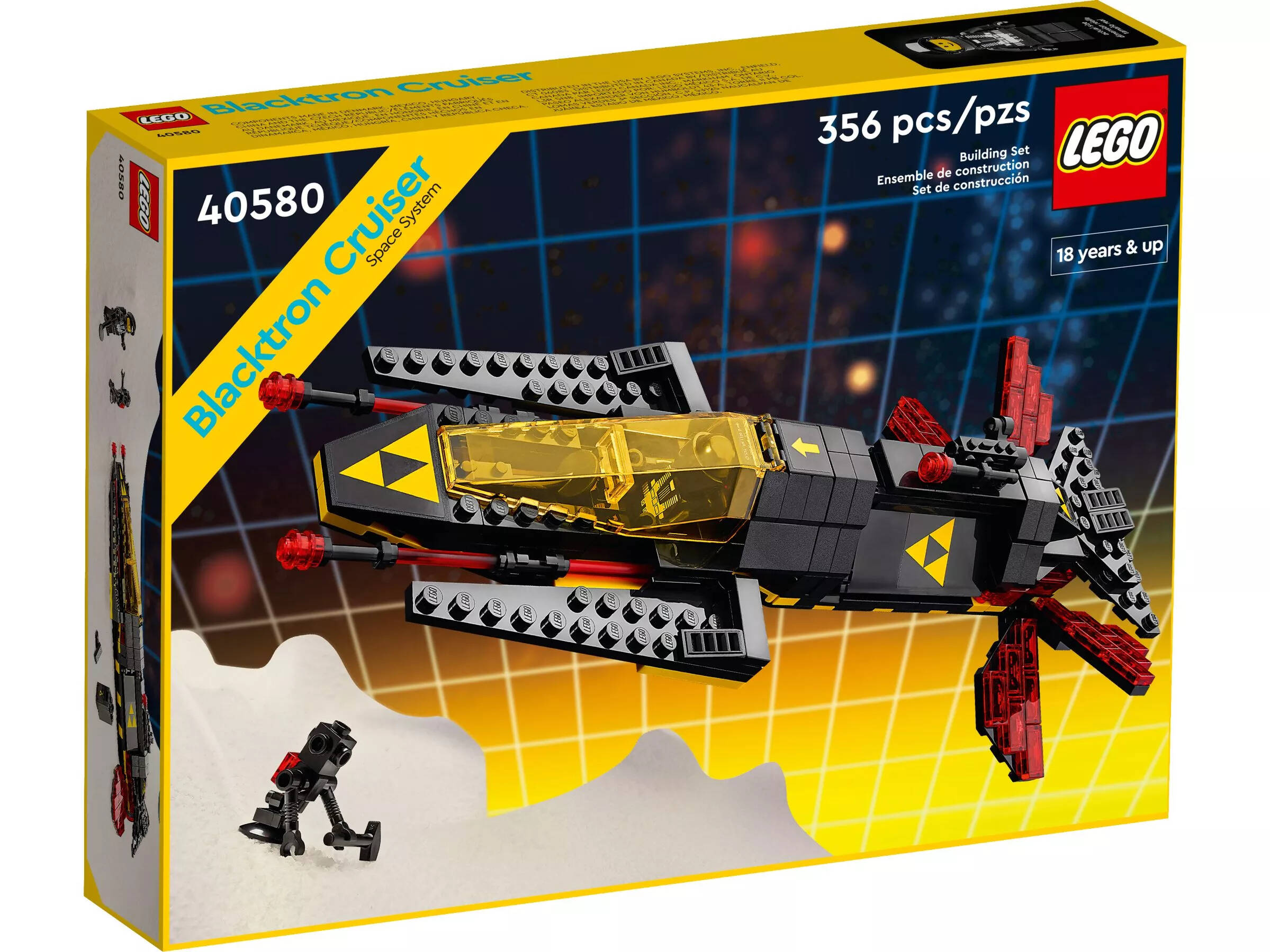

Конструктор LEGO Space 40580 Крейсер Блэктрон, 356 дет, 40580
