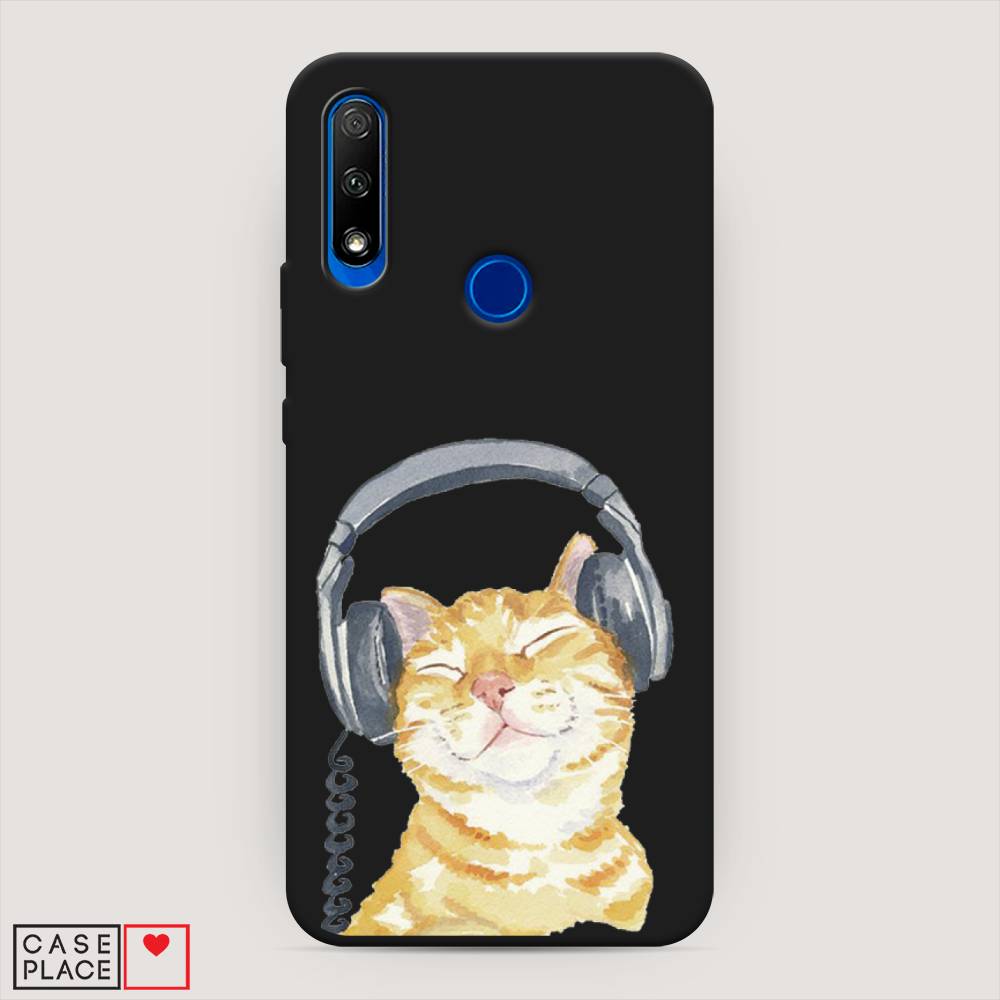 

Чехол Awog "Кот меломан" для Honor 9X