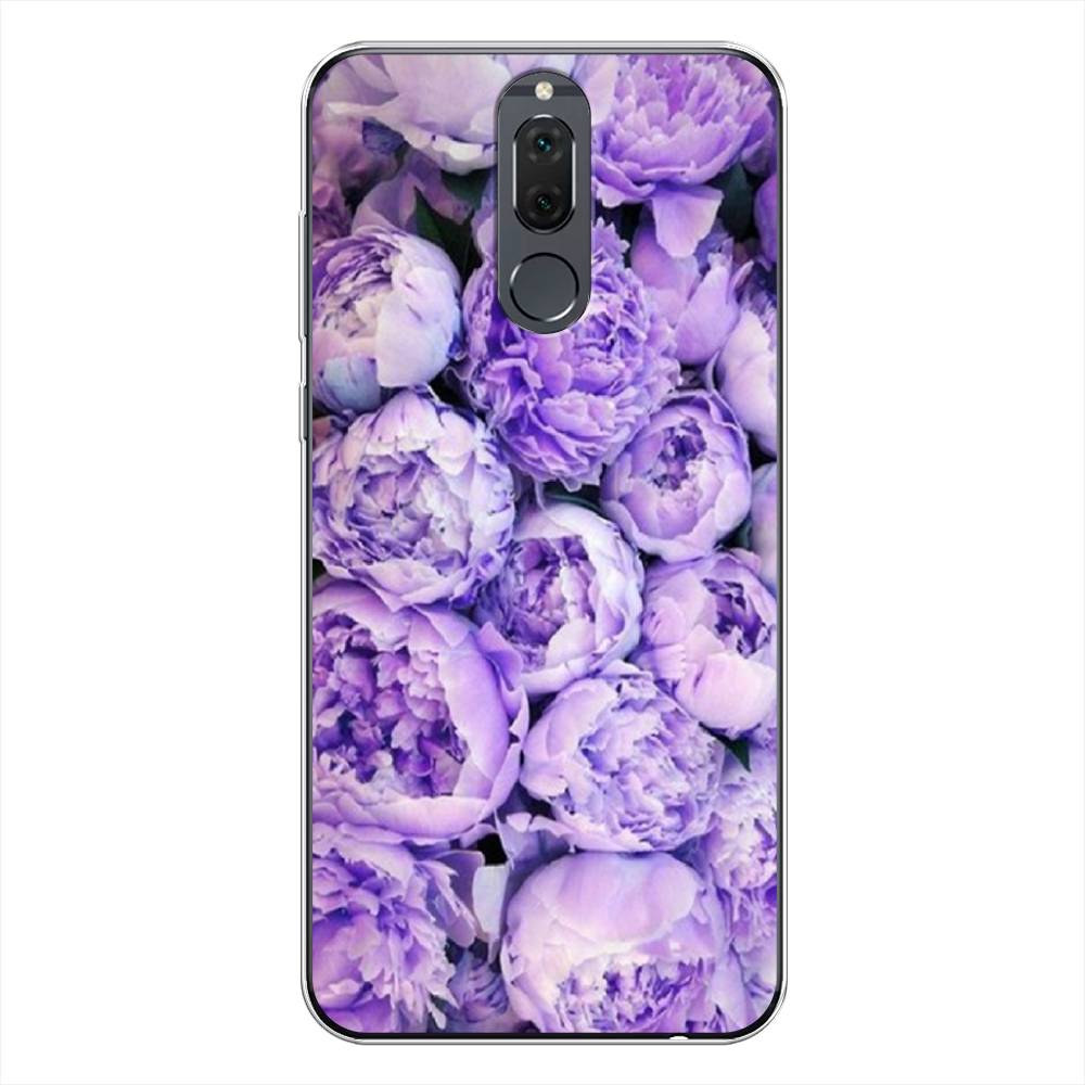 

Чехол Awog на Huawei Nova 2i "Пионы сиреневые", Фиолетовый;голубой, 64150-8