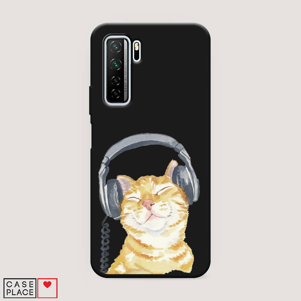 

Чехол Awog "Кот меломан" для Honor 30S (Global)