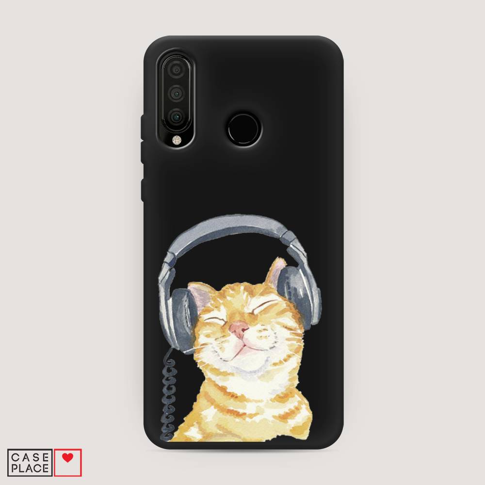

Чехол Awog "Кот меломан" для Honor 20S