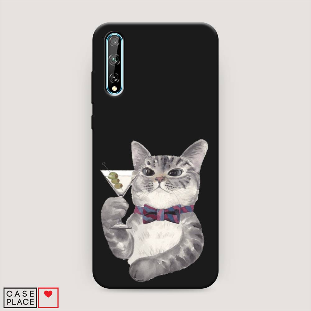 

Чехол Awog "Кот джентльмен" для Huawei Y8p