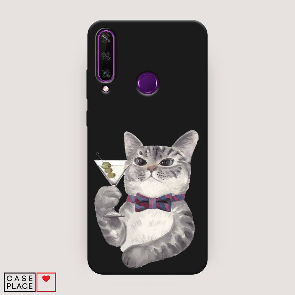 

Чехол Awog "Кот джентльмен" для Huawei Y6p