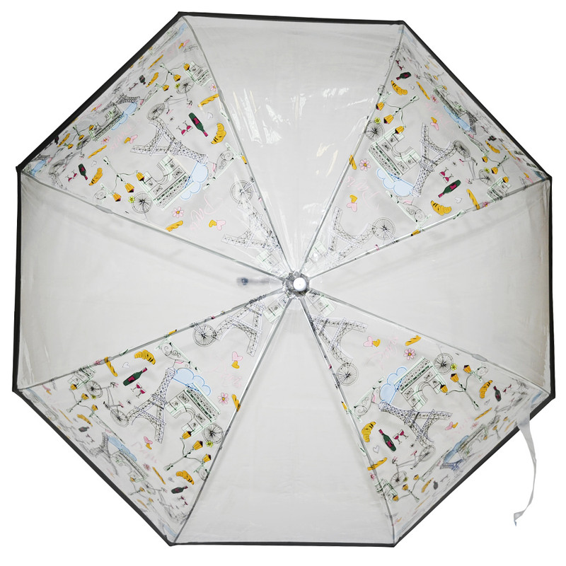 

Зонт женский Ame Yoke Umbrella L60 прозрачный, L60