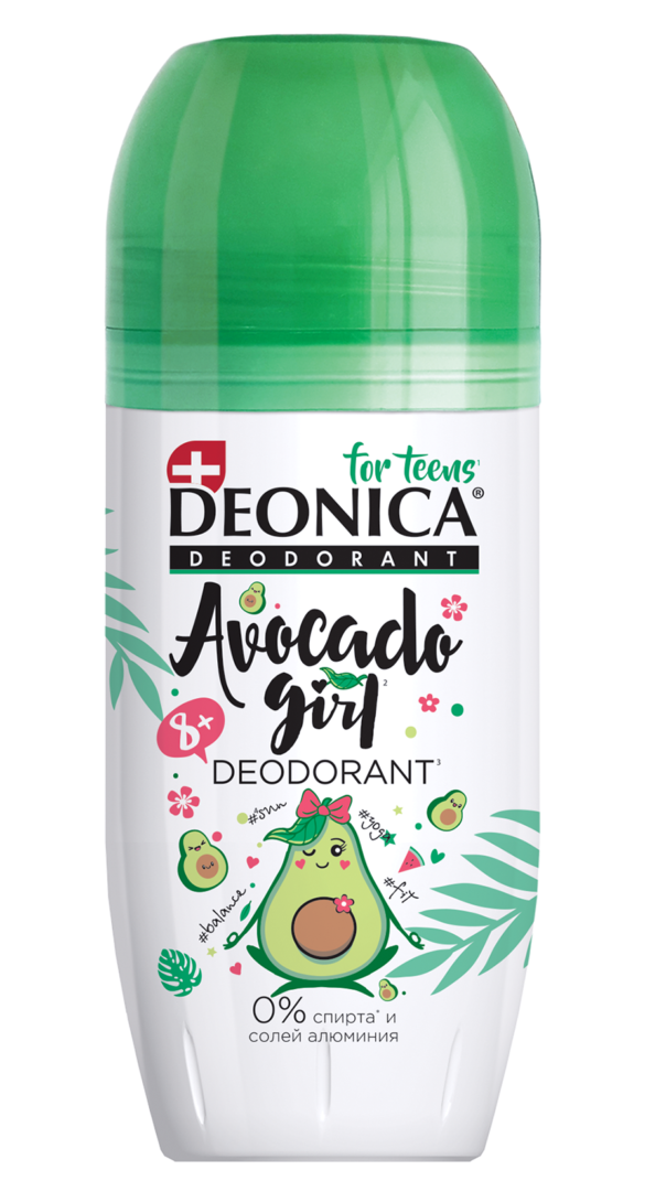 

Дезодорант роликовый Deonica For Teens Avocado Gril 50 мл