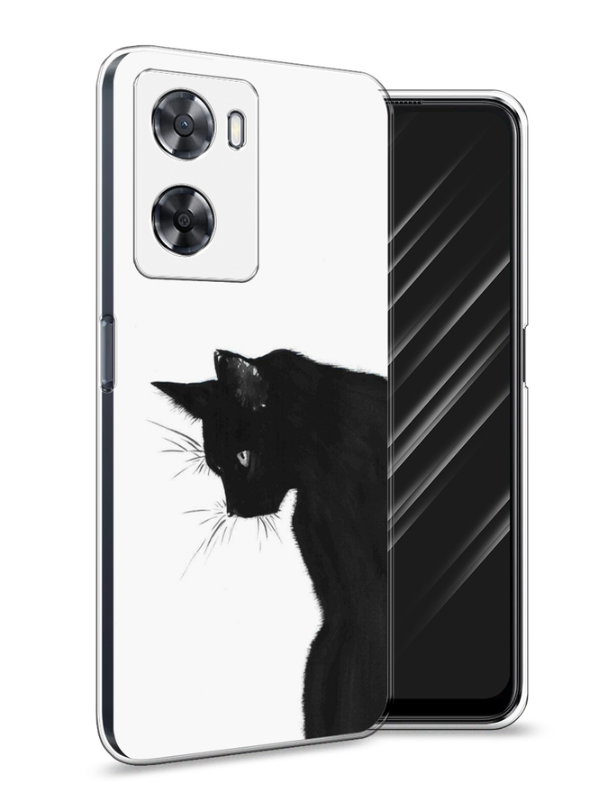 

Чехол Awog на Oppo A57 4G/A77 4G/A77s 4G/A57s "Black cat", Разноцветный, 2510350-1