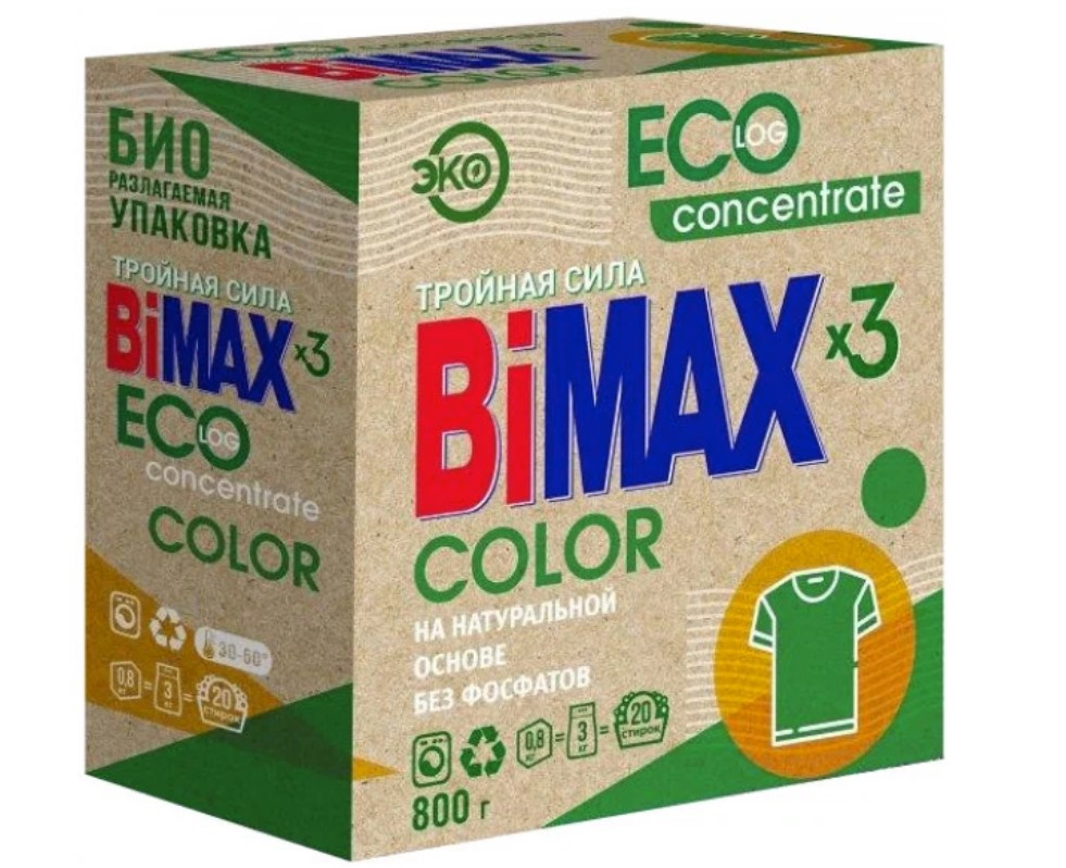 

Порошок BiMax Color Automat для цветного белья 800 г