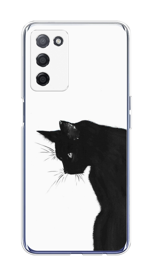 

Чехол Awog на Oppo A55 5G "Black cat", Разноцветный, 256250-1