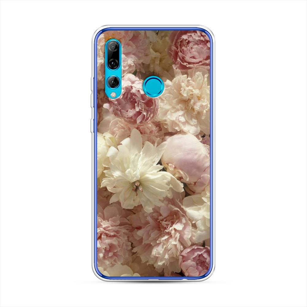 

Чехол Awog на Huawei P Smart Plus 2019 "Пионы светлые", Бежевый;коричневый, 69250-8