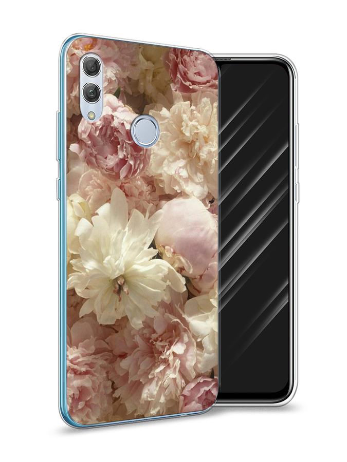 

Чехол Awog на Huawei P Smart 2019 "Пионы светлые", Бежевый;коричневый, 67250-8