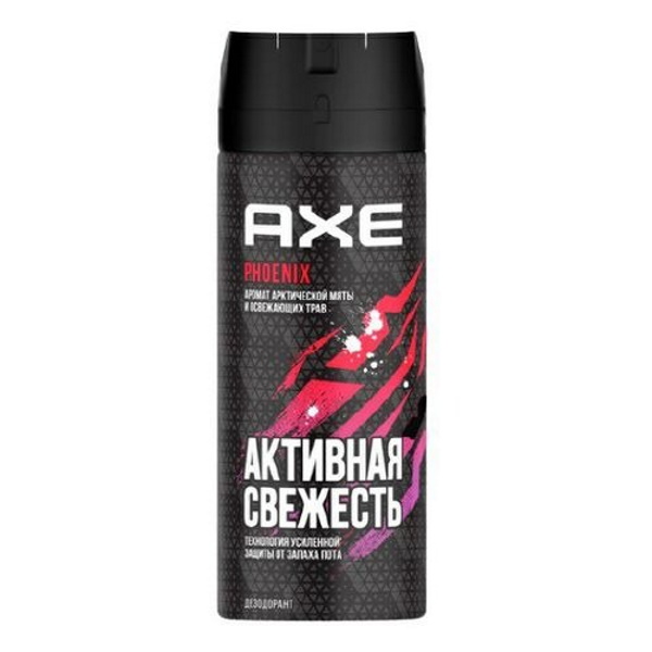 Купить Дезодорант-аэрозоль для тела Axe Phoenix Арктическая мята и травы мужской 50 мл