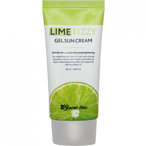 Крем солнцезащитный Secret Skin Lime Fizzy Gel Sun Cream, 50 мл