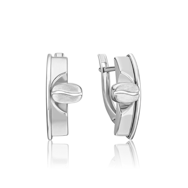 

Серьги из белого золота без вставки PLATINA jewelry 02-4904-00-000-1120, 02-4904-00-000-1120