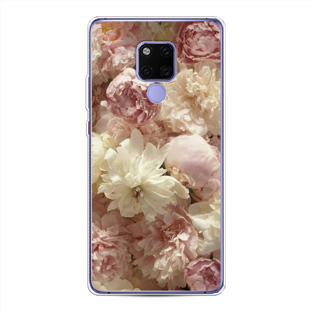 

Чехол Awog на Huawei Mate 20X "Пионы светлые", Бежевый;коричневый, 66950-8