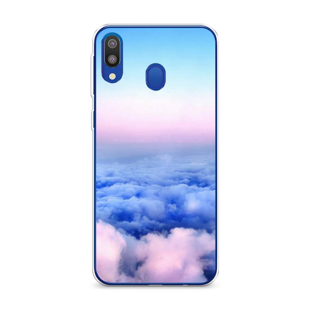 

Чехол Awog на Samsung Galaxy M20 "Облака", Разноцветный, 27450-4