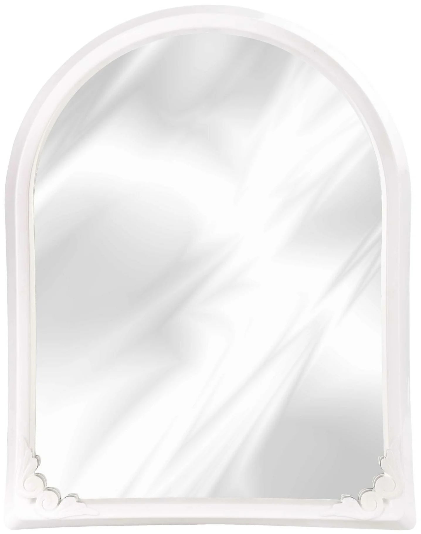 Зеркало в рамке 495х390мм (белый) М7405