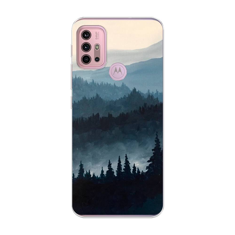 

Чехол Awog на Lenovo K13 Note/Motorola Moto G10/G20/G30 "Туманные горы", Разноцветный, 242350-4