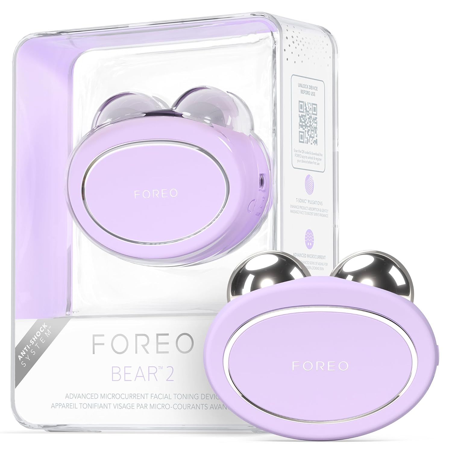 Микротоки для лица Foreo Bear 2 Lavender