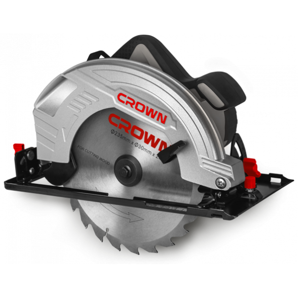 Пила дисковая 235/2000Вт CROWN CT15210-235 коробка дрель шуруповерт 420вт crown ct10152 коробка