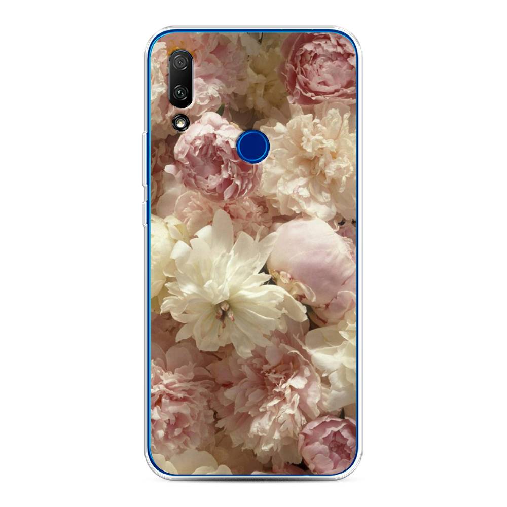 

Чехол Awog на Honor 9X "Пионы светлые", Бежевый;коричневый, 69950-8