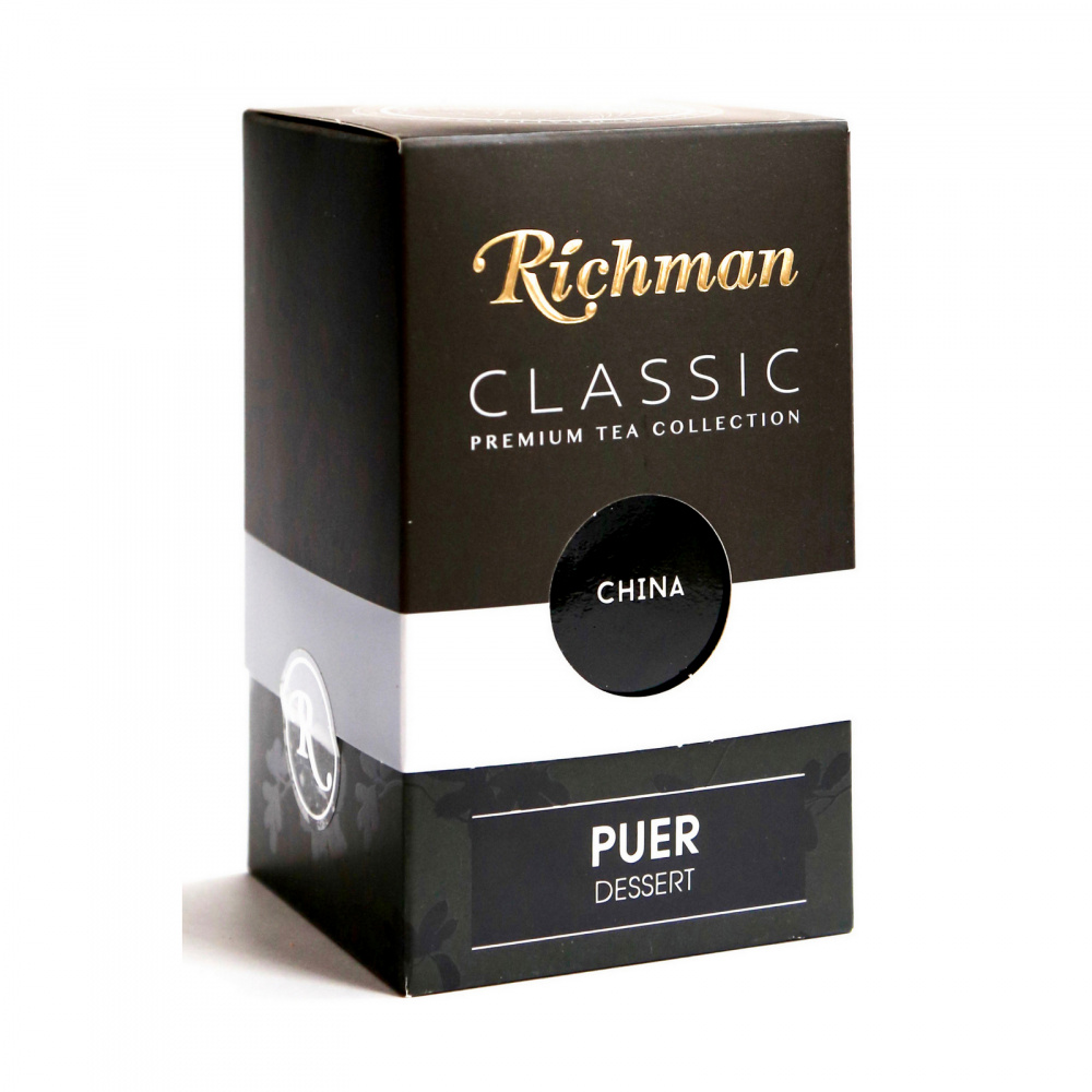 

Чай Richman Classic "Puer Dessert", черный листовой, с добавками, 100 гр