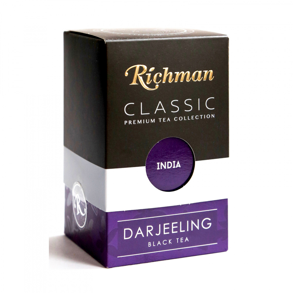 Чай Richman Classic Darjeeling, черный листовой, 100 гр