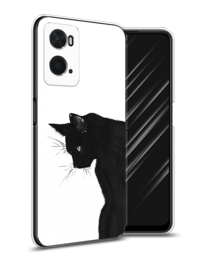 

Чехол Awog на Oppo A36 "Black cat", Разноцветный, 259950-1