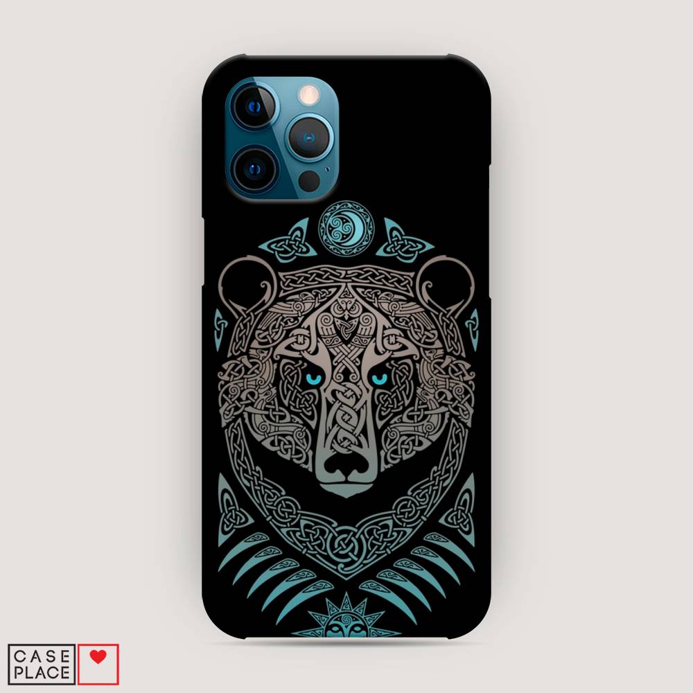 

Пластиковый чехол "Кельтский медведь" на Apple iPhone 12 Pro Max, 12720-1