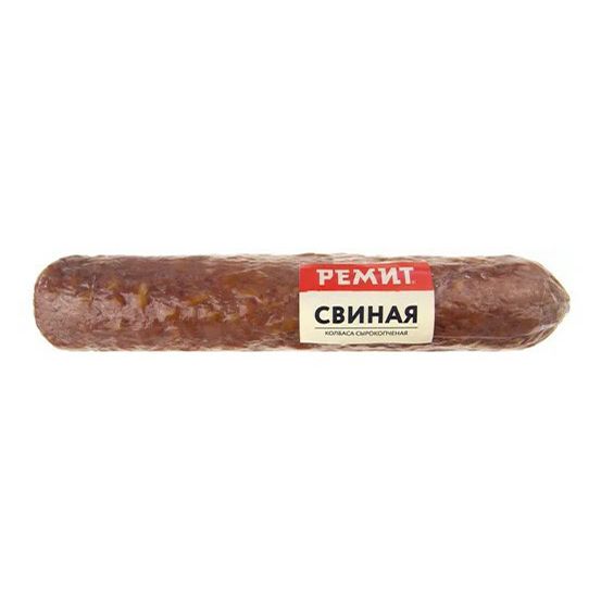 

Колбаса сырокопченая Ремит Свиная +-600 г