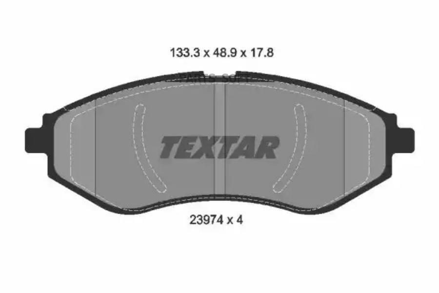 

Тормозные колодки Textar 2397401