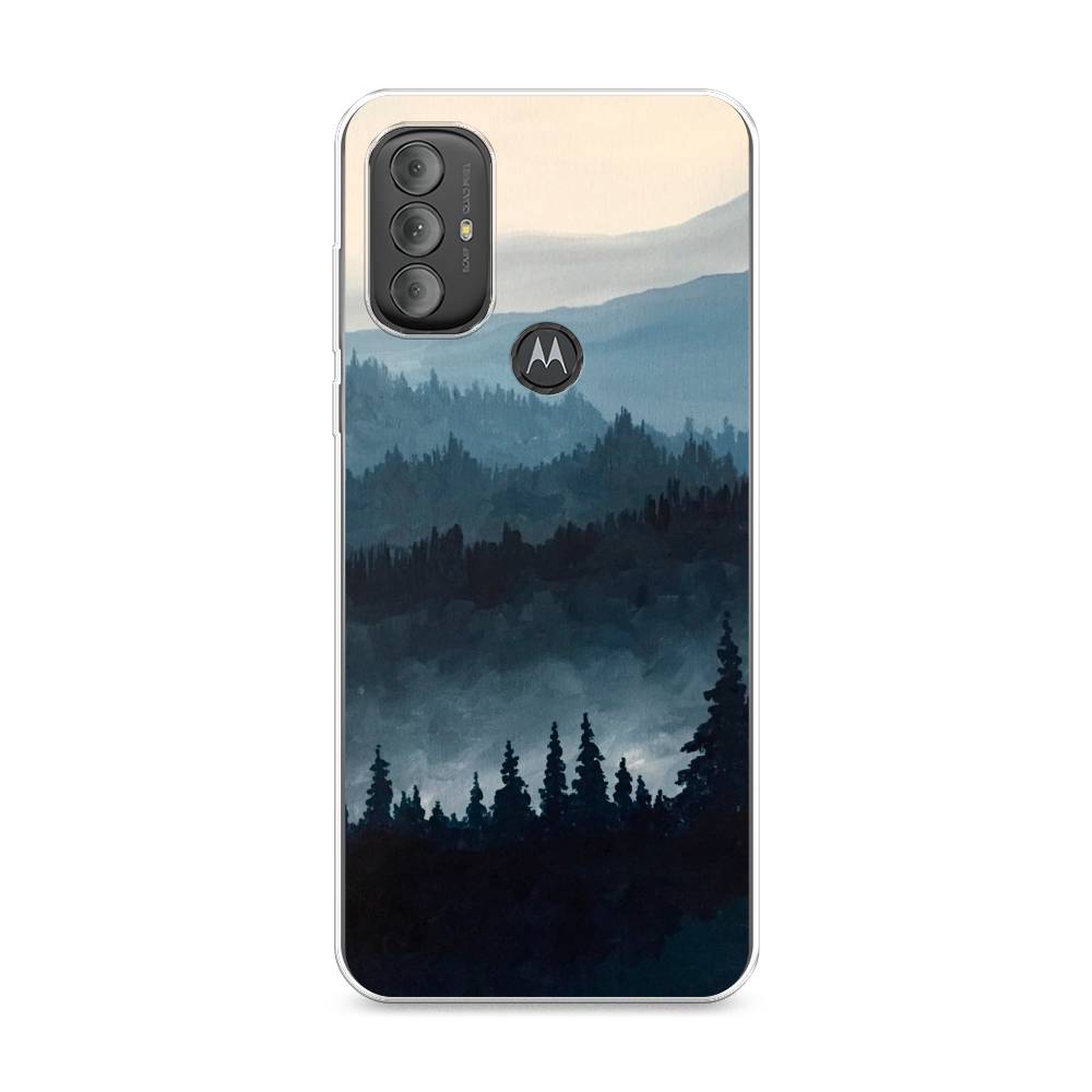 

Чехол Awog на Motorola Moto G Power 2022 "Туманные горы", Разноцветный, 242850-4