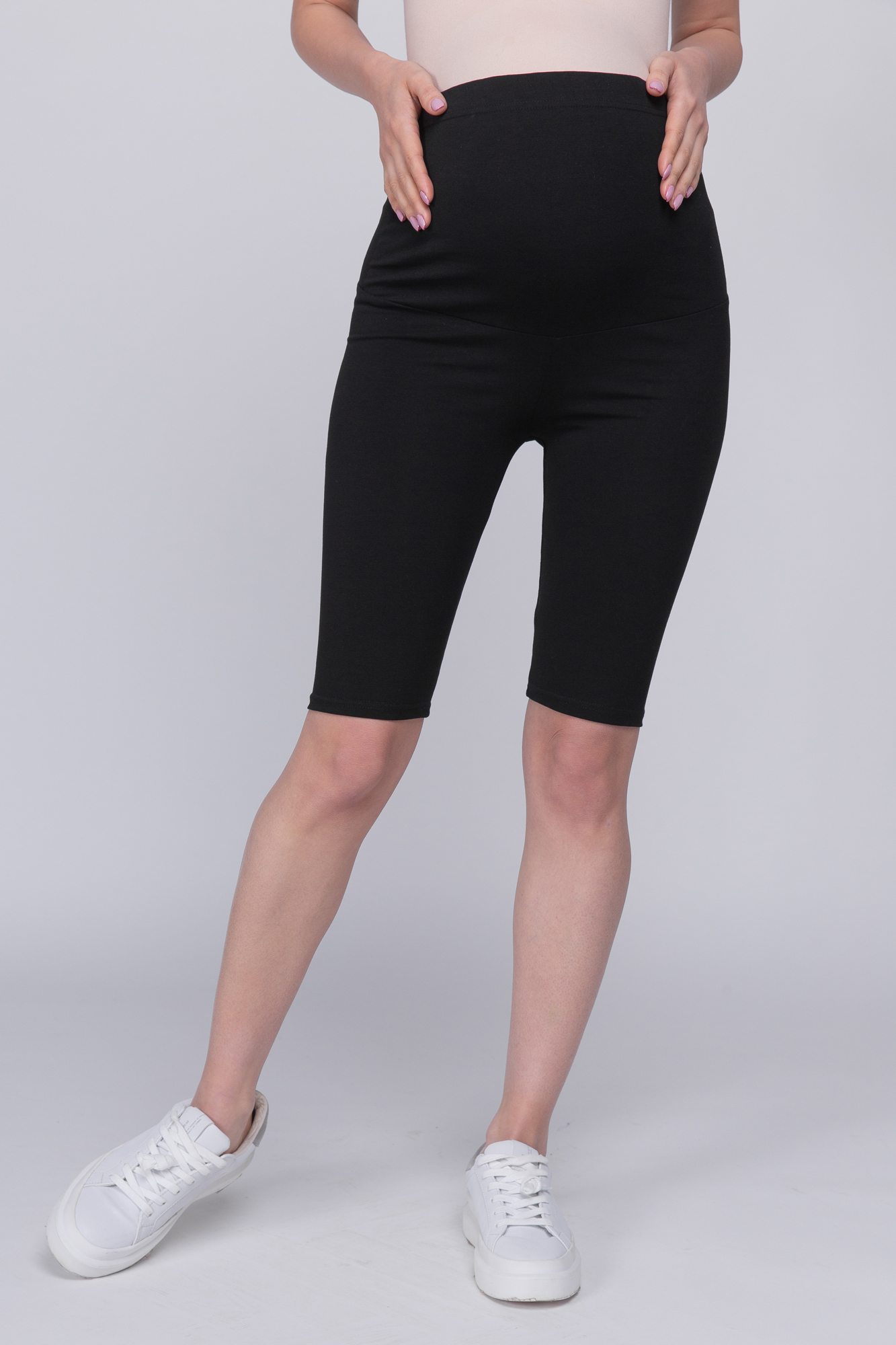 фото Шорты для беременных женские mama's fantasy 01-22821mf черные 52 ru