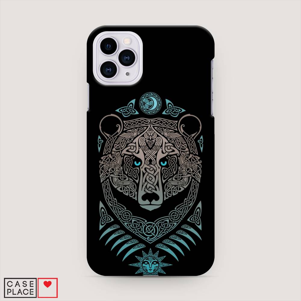

Пластиковый чехол "Кельтский медведь" на Apple iPhone 11 Pro Max, 12220-1