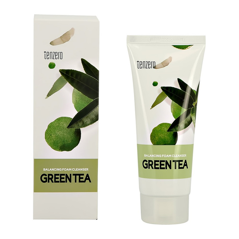 Пенка для умывания TENZERO с экстрактом зеленого чая 100 мл
