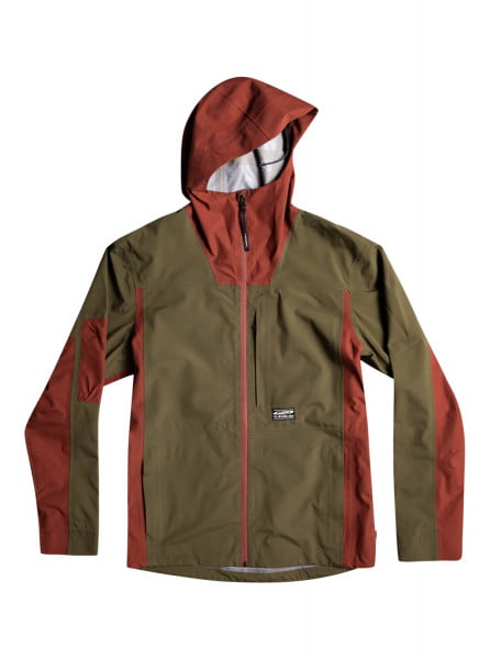 

Спортивная куртка мужская Quiksilver EQYTJ03386 хаки S, EQYTJ03386