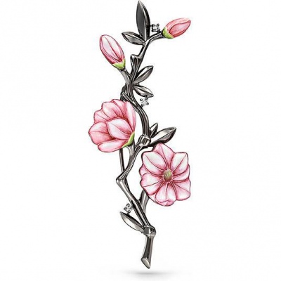 

Брошь из белого золота с бриллиантом Kabarovsky 15-11194-1022, 15-11194-1022