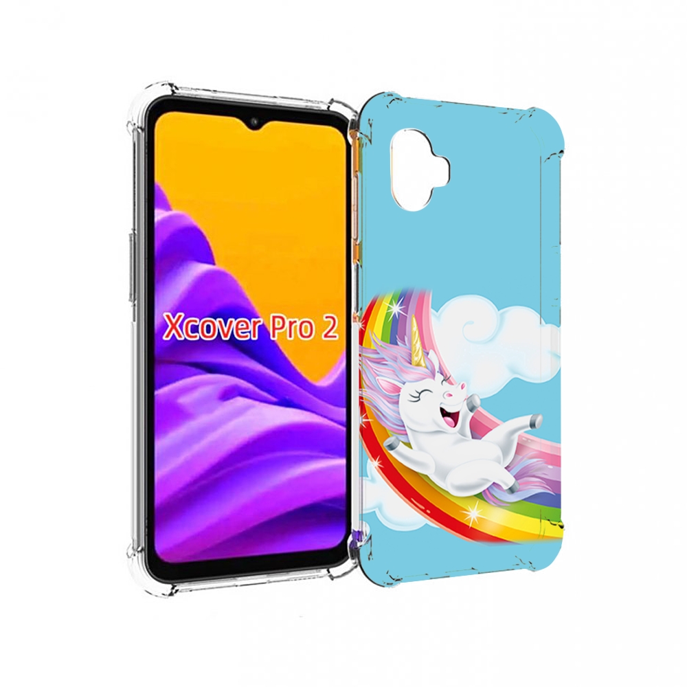 

Чехол MyPads единорог-на-радуге для Samsung Galaxy Xcover Pro 2, Прозрачный, Tocco