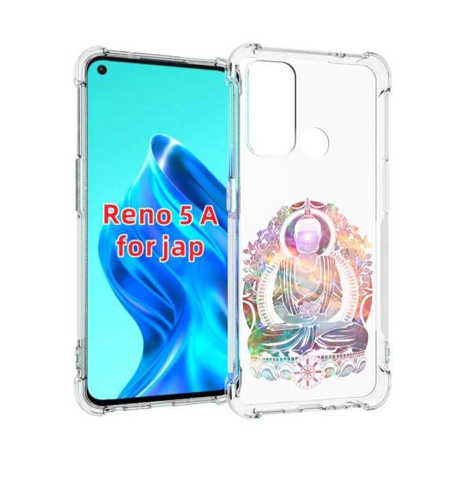 

Чехол MyPads умный мужчина абстракция для Oppo Reno 5A, Прозрачный, Tocco