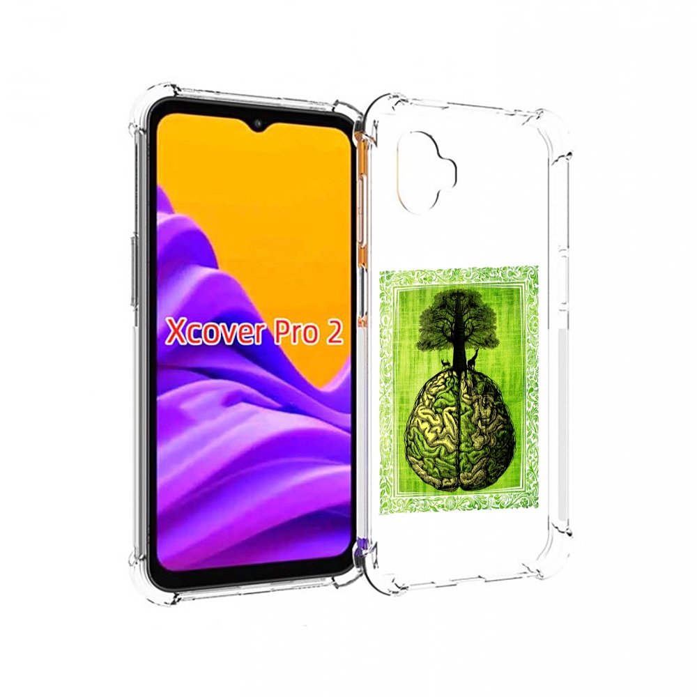 

Чехол MyPads абстракция здоровый мозг для Samsung Galaxy Xcover Pro 2, Прозрачный, Tocco