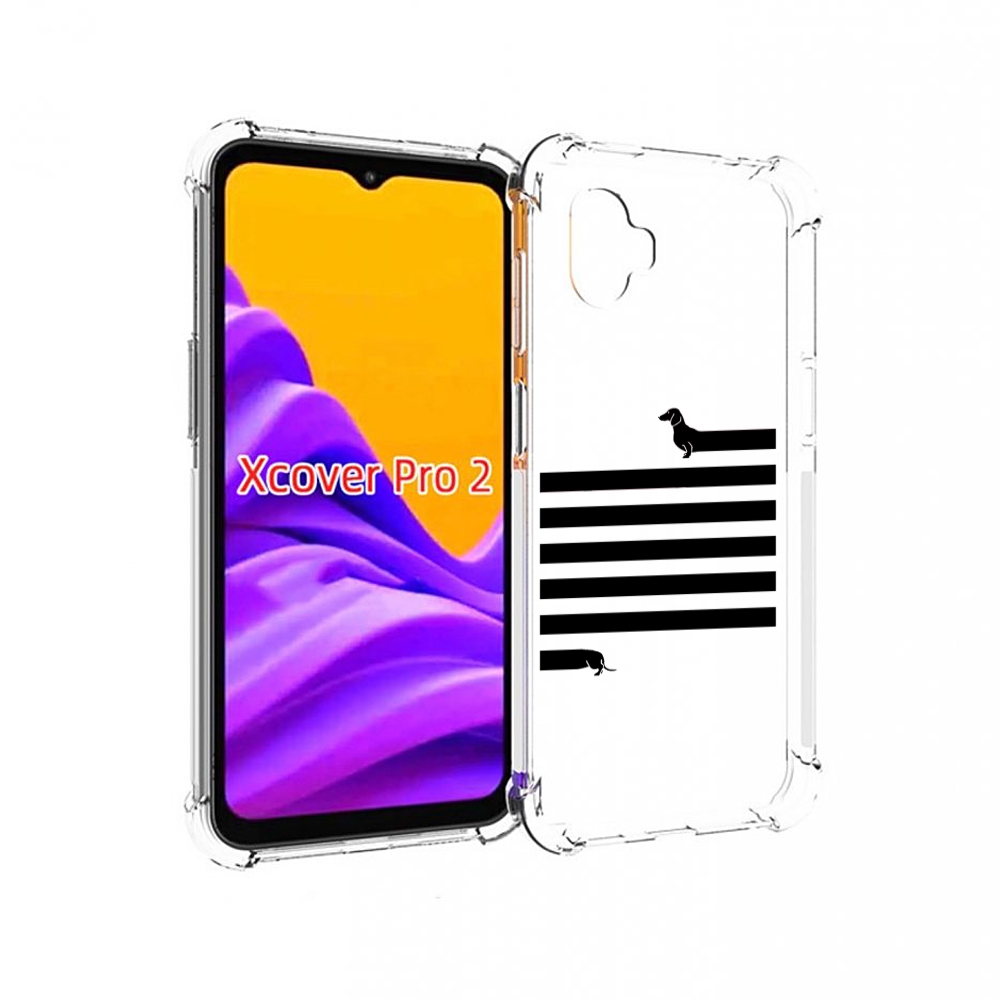 

Чехол MyPads длинная-такса для Samsung Galaxy Xcover Pro 2, Прозрачный, Tocco