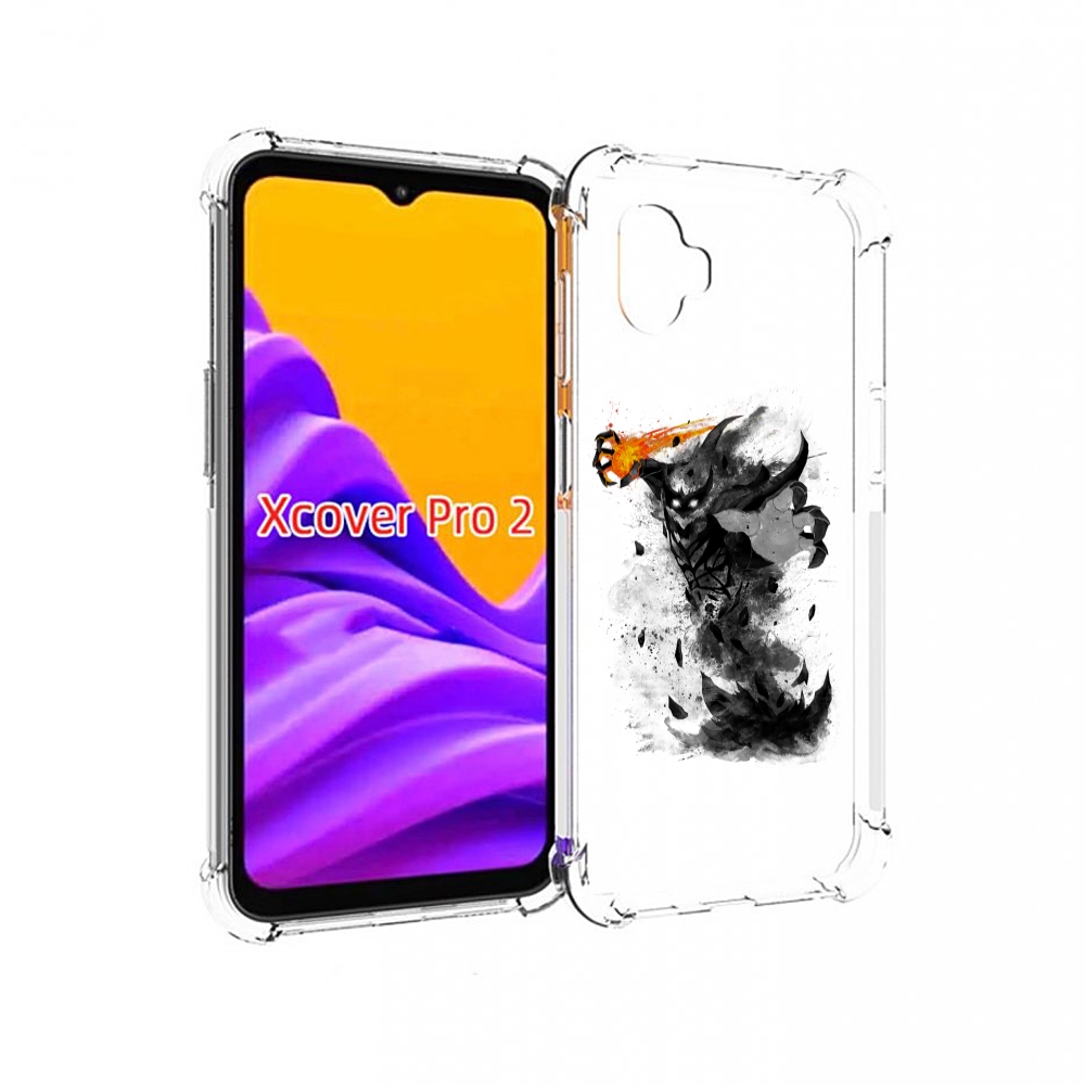 

Чехол MyPads nevermore черно белый для Samsung Galaxy Xcover Pro 2, Прозрачный, Tocco