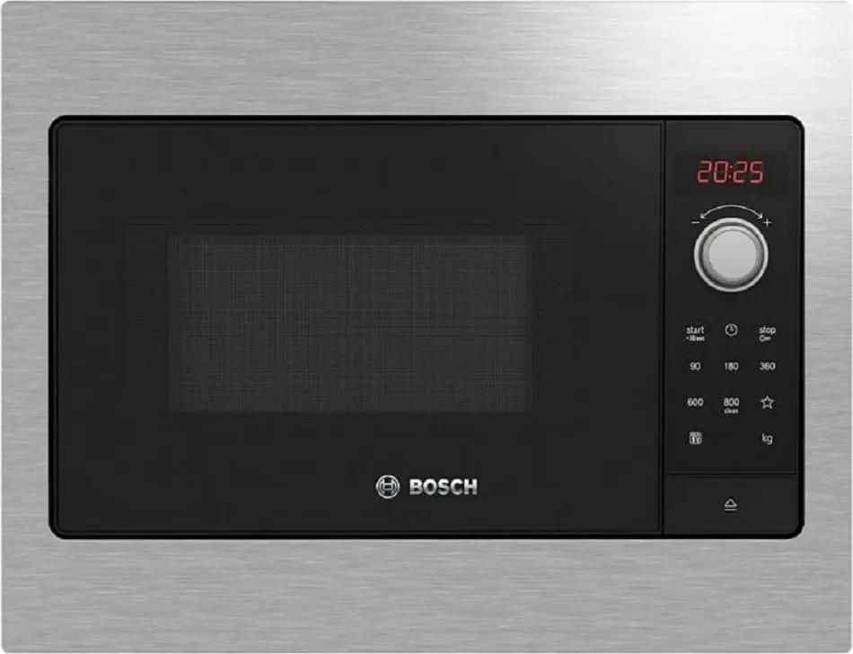 

Микроволновая печь Bosch BFL623MS3, встраиваемая, 20л, 800Вт, черный